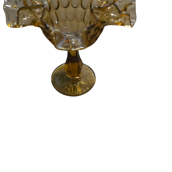 Elegant Gold Glass Vase - Picture 4 of 4